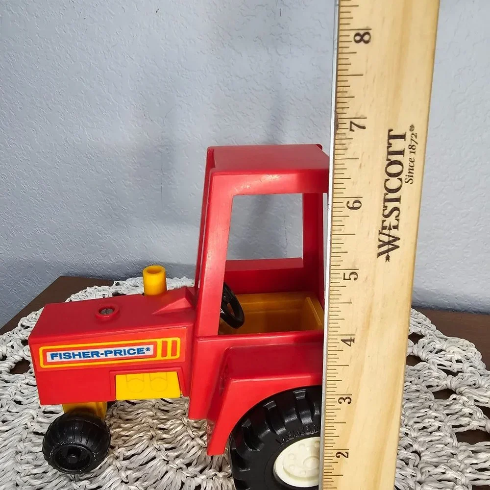 Vintage Fisher-Price‎ Toy Tractor Circa 1980